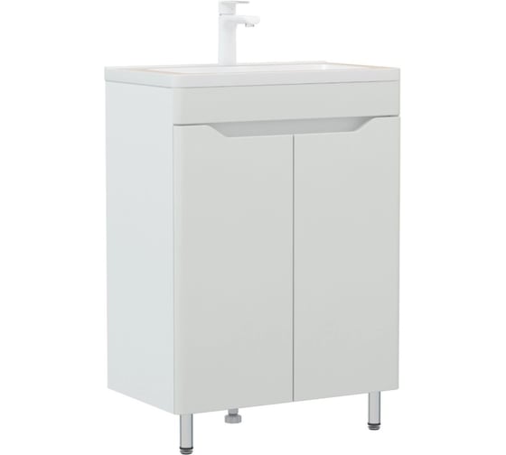Тумба Corozo Бирма 60, белая, Modul Slim 60 SD-00002091