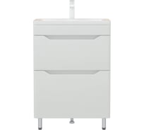 Тумба Corozo Бирма 60 Z2, белая, Modul Slim 60 SD-00002090
