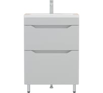 Тумба Corozo Бирма 60 Z2, серая, Modul Slim 60 SD-00002093