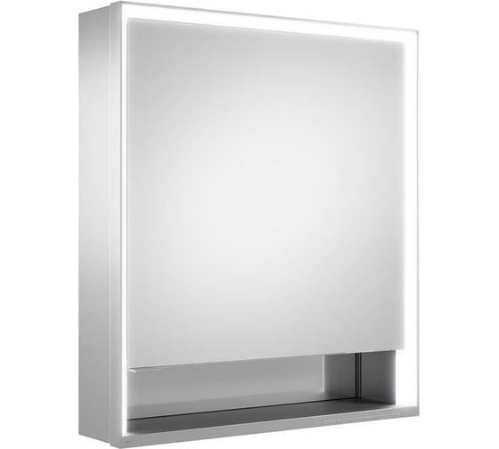 Шкаф зеркальный KEUCO Royal Lumos 650x735x165 мм, 1 дверца, петли справа, с подсветкой и подогревом 14301171104