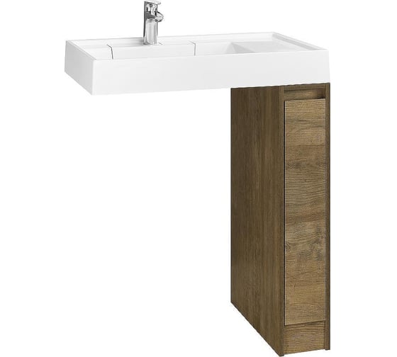 Тумба AQUATON Лондри 20 с фасадом, цвет Дуб кантри 1A2671V1LHDY0