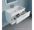 Тумба подвесная IDDIS Slide X 80 см, белая, для умывальника 4518000i28 SLX80W0i95 12