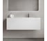 Тумба подвесная Sancos Snob R 1.0 1195x445x406 мм, 1 ящик с доводчиками, Bianco SNR1.0120RW 4