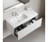 Тумба подвесная Sancos Snob R 1.0 995x445x406 мм, 1 ящик с доводчиками, Bianco SNR1.0100LW 5