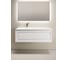 Тумба подвесная левая Sancos Very 1195x445x406 мм, 1 ящик с доводчиками, Bianco VR120LW 4