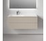Тумба подвесная левая Sancos Snob R 1195x445x500 мм, 2 ящика с доводчиками, Beige Soft SNR120LCE 4