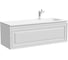 Тумба подвесная правая Sancos Very 1195x445x406 мм, 1 ящик с доводчиками, Bianco VR120RW 1