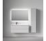 Тумба подвесная левая Sancos Snob R 1195x445x500 мм, 2 ящика с доводчиками Bianco SNR120LW 3