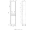 Пенал напольный EQUIL Nice 40 см, белый pnNICE40-05 5