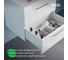 Тумба подвесная IDDIS Slide X 60 см, белая, для умывальника 4516000i28 SLX60W0i95 5