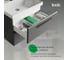 Тумба подвесная IDDIS Slide X 60 см, серая, для умывальника 4516000i28 SLX60G0i95 3