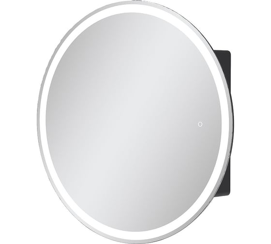 Шкаф зеркальный подвесной с LED-подсветкой EQUIL Smile D700 графит софт szSMILE.D700