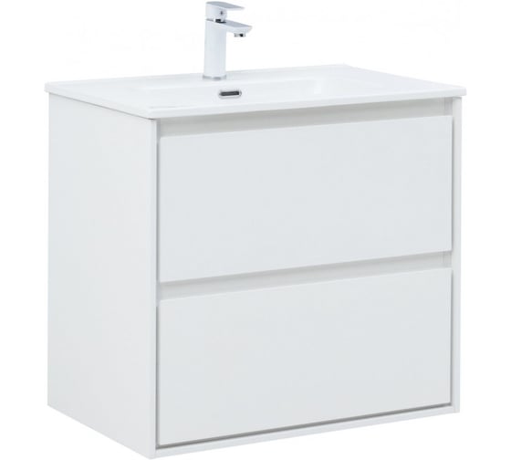 Тумба Aquanet Милан 120 белый глянец 00369180
