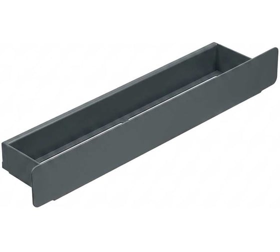 Полка для ванной комнаты GreenWeen OSLO, серая, 50 см GW-OSLO-500-G-AL
