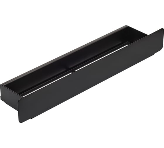 Полка для ванной комнаты GreenWeen OSLO, черная, 50 см GW-OSLO-500-B-AL