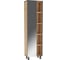 Пенал напольный Домино Крафт 50 (Craft) NEW без ящика, с зеркалом DCr2307P 1