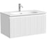 Тумба подвесная Sancos Code 785x453x400, с одним ящиком с доводчиками, белый CD80W 1