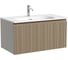 Тумба подвесная Sancos Code 785x453x400, с одним ящиком с доводчиками, серо-бежевый CD80GB 1