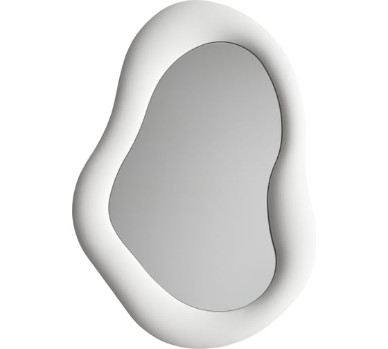 Зеркало интерьерное OmegaGlass Nuage 60x87 см, белое DT1