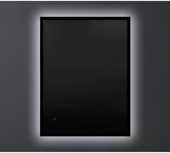 Зеркало с подсветкой OmegaGlass Black 80х60 SD99