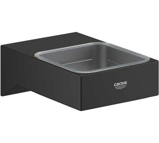 Держатель Grohe Selection Cube матовый черный 408652430