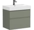 Тумба ALLEN BRAU 1.210025.CGM INFINITY 70, 2 ящика, олива матовый (346285) 00346285 1
