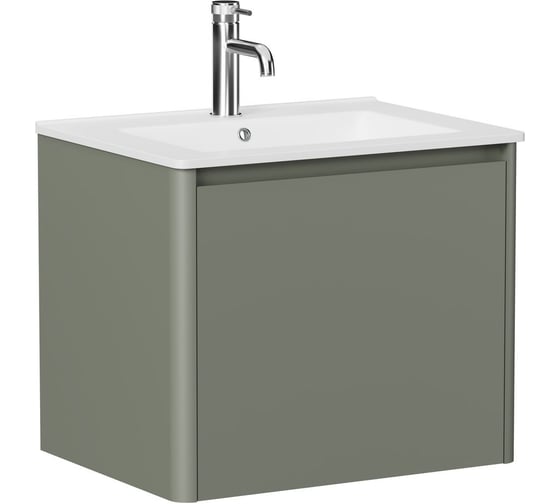 Тумба ALLEN BRAU 1.370012.CGM GRAVITY 60, 1 ящик, олива матовый (346159) 00346159