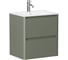 Тумба ALLEN BRAU 1.370008.CGM GRAVITY 60, 2 ящика, олива матовый (346135) 00346135 1
