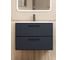 Тумба под раковину для ванной uperwood Foster New_70 см, подвесная, черная TFosterNEW70b 2