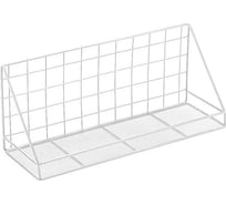 Полка для ванной ZDK Homium белый, 35x12x15 см shelf4white