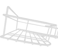 Полка для ванной ZDK Homium белый, 26.5x26.5x6 см shelf2white