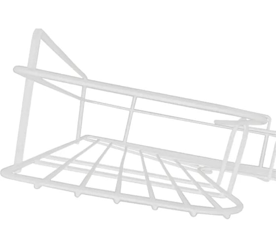 Полка для ванной ZDK Homium белый, 26.5x26.5x6 см shelf2white 1