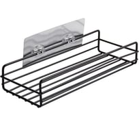 Полка для ванной ZDK Homium черный, 27x11x5.5 см shelf6black