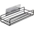 Полка для ванной ZDK Homium черный, 27x11x5.5 см shelf6black 1