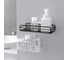 Полка для ванной ZDK Homium черный, 27x11x5.5 см shelf6black 4