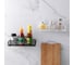 Полка для ванной ZDK Homium черный, 27x11x5.5 см shelf6black 8