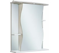 Зеркальный шкаф Runo Лилия 55 правый 00000000028