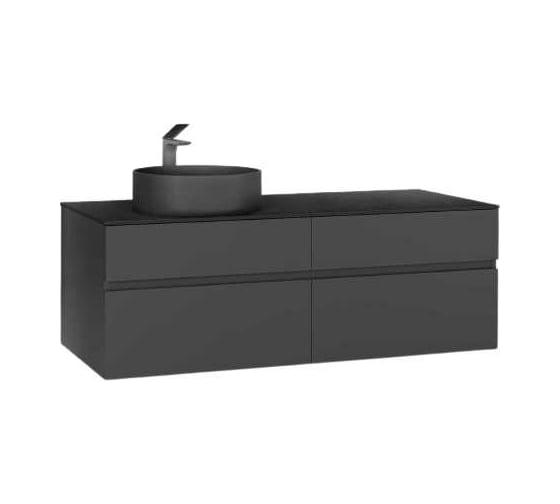 Подвесная тумба RAVAL Decent 120 антрацит Dec.01.120/P/A/RL 1
