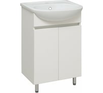 Тумба RUNO Лада 50 белая, под умывальник Уют 50 00-00001162
