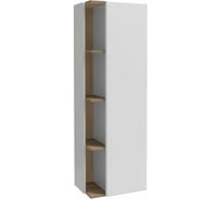 Подвесная колонна Jacob Delafon Premium 50 см, шарниры справа, белый блестящий лак 00000062672