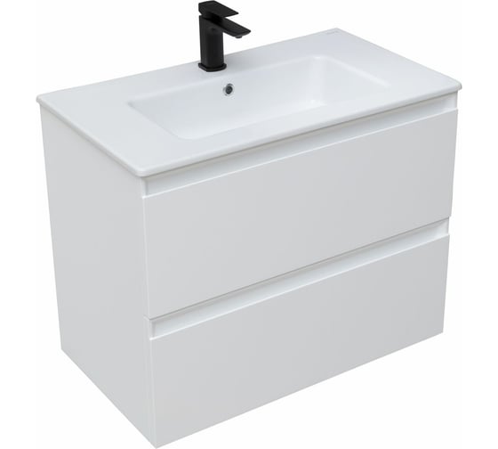 Тумба под раковину ALLEN BRAU Eclipse 1.E1002.WM 80 white matt 00273945