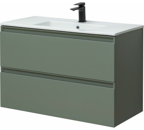 Тумба под раковину ALLEN BRAU Eclipse 1.E1003.CGM 100 cement grey matt 00273954