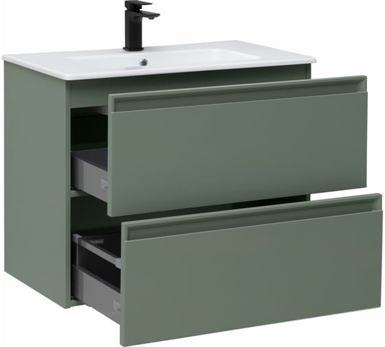 Тумба под раковину ALLEN BRAU Eclipse 1.E1002.CGM 80 cement grey matt 00273948
