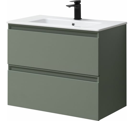 Тумба под раковину ALLEN BRAU Eclipse 1.E1002.CGM 80 cement grey matt 00273948