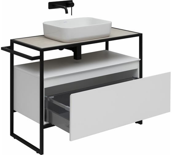 Тумба под раковину ALLEN BRAU Priority 1.31003.WM 100 white matt 00274302