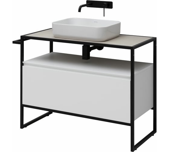 Тумба под раковину ALLEN BRAU Priority 1.31003.WM 100 white matt 00274302