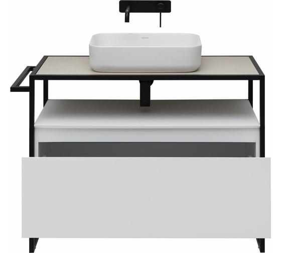 Тумба под раковину ALLEN BRAU Priority 1.31003.WM 100 white matt 00274302