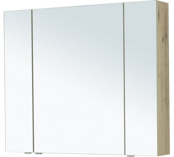 Зеркало Aquanet Алвита new 100 дуб веллингтон, белый 00277545