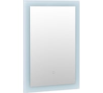 Зеркало Aquanet Монро 55х80 LED белый матовый (243583) 00243583