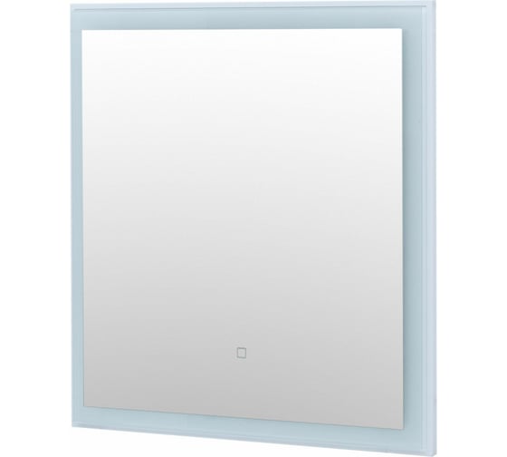 Зеркало Aquanet Монро 75х80 LED белый матовый (243585) 00243585